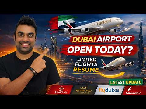 BREAKING: Dubai Airport Open Today? BIG Update for Travelers || March 4, 2026