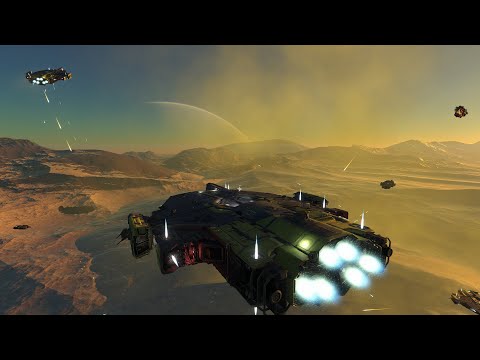 Infinity Battlescape - Destroyer Warps in and Sieges base