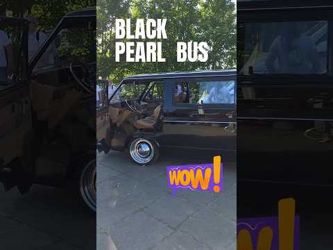 Black Paerl VW Bus T3 RECARO #automobile