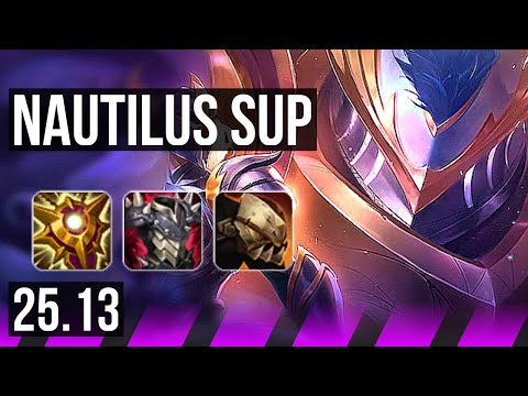 NAUTILUS & Xayah vs SENNA & Ashe (SUP) | 26k DMG, 10/5/26 | EUNE Master | 25.13