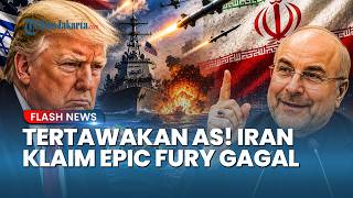 Teheran Ejek Washington: Operasi Epic Fury AS-Israel Berhenti karena Gagal, Bukan Target Tercapai
