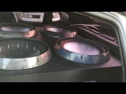 4 x 15" Rockford Fosgate car flex