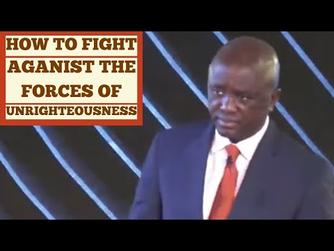 PASTOR TUNDE OLADIPO | PUTTING UP A FIGHT AGAINST THE FORCES OF UNRIGHTEOUSNESS | NEWDAWNTV