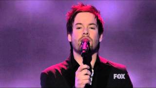 David Cook - I Dont Want to Miss a Thing Top 3