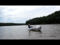 William On The Haw As It Joins Jordan Lake