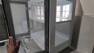 Ventilated food showcase cabinet