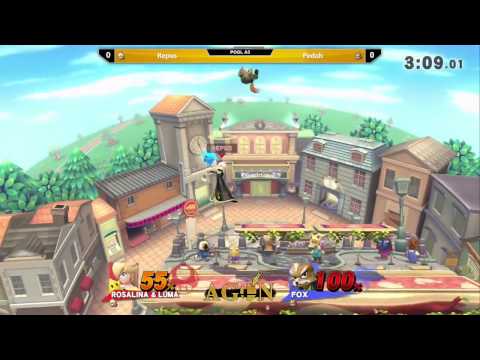 AgonTOYS - Repus (Rosalina) Vs. Pedah (Fox) - Pools - Smash 4