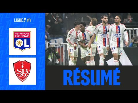 OLYMPIQUE LYONNAIS - STADE BRESTOIS 29 (2-1) | Week 18 - Ligue 1 McDonald's 25/26