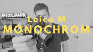 Video thumbnail for Leica M10 Monochrom - first impressions of a dream camera by Bernd Van de Cruys