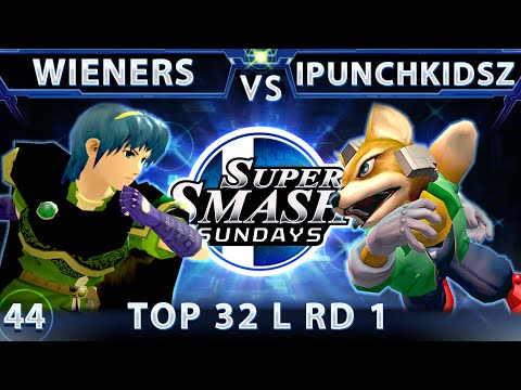 SSS 44 - OXY Wieners (Marth) Vs. iPunchKidsz (Fox) SSBM Pools - Smash Melee