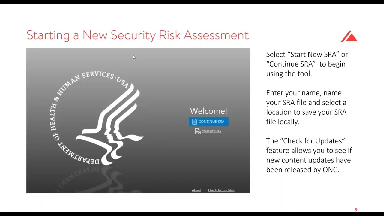 SRA Tool Webinar – September 2022