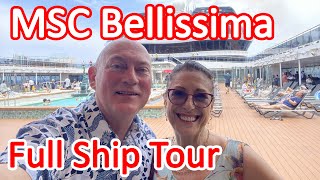 MSC Bellissima Full Ship Tour - A Look around Everywhere on MSC Bellissima Cruise Ship