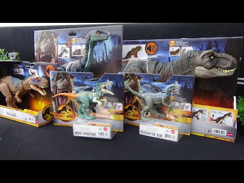 Jurassic World Dominion Dinosaur Toy Haul