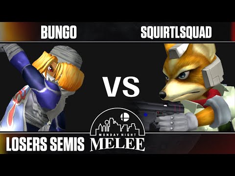 MNM 409 - Losers Semis - Bungo (Sheik) VS SquirtlSquad (Fox) - SSBM