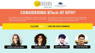 Life on IIITH Campus
