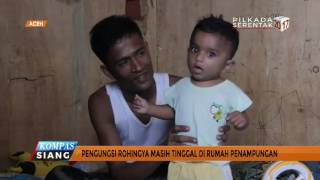 Pengungsi Rohingya Masih Tinggal di Penampungan