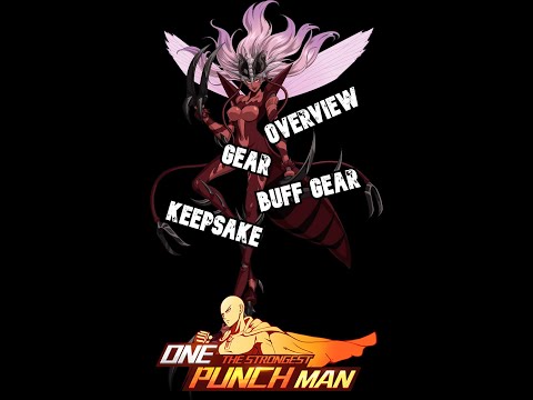 "RMG" Red Mosquito Girl Overview Gear Buff Gear Keepsake & More One Punch Man The Strongest