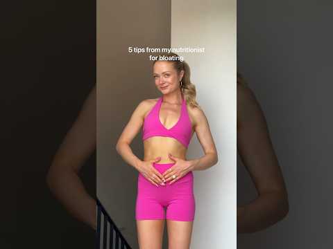 tips to avoid or reduce bloating, from my nutritionist ❤️
