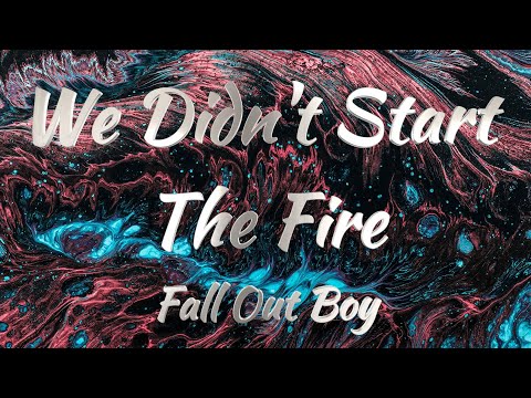 Fall Out Boy - We Didn't Start The Fire (KARAOKE VERSION)