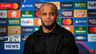 LIVE: Bayern Munich Coach Kompany Speaks Before Real Madrid Clash | DRM News | AD1F