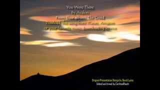 You Were There by Avalon with lyrics
