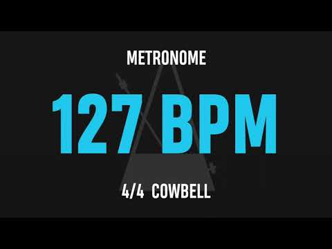 127 BPM 4/4 - Best Metronome (Cowbell)