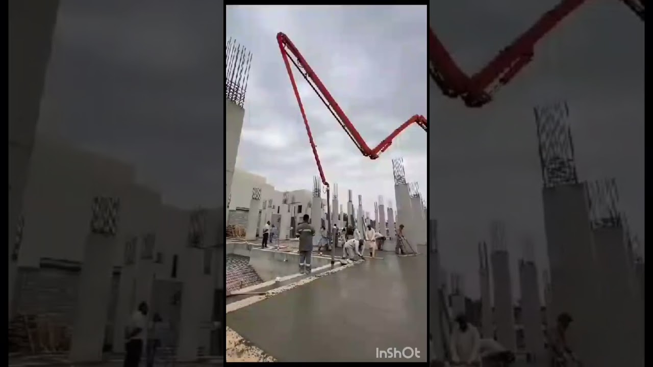 RCC floor concrete work #video