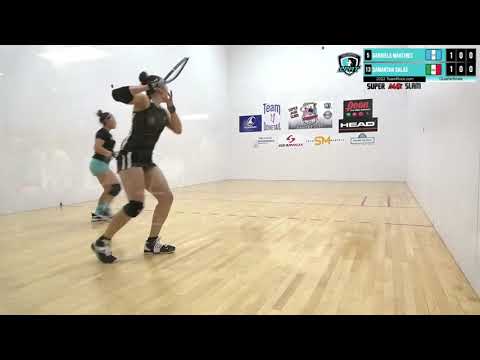 2022 TeamRoot.com SuperMAX Slam- Quarterfinals - Gabriela Martinez vs Samantha Salas Solis