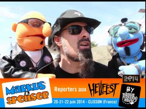 Markus & Spenser rencontrent Killer Komanski - Hellfest 2014