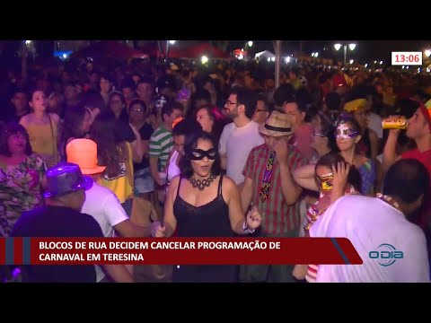 Blocos de rua decidem cancelar programação de carnaval em Teresina 30 11 2021