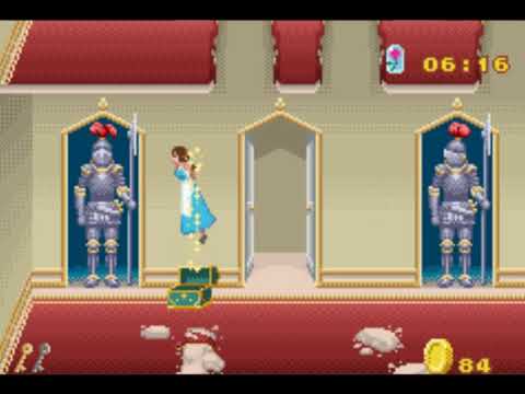 Disney Princess Belle complete playthrough (GBA)