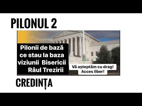 Pilonul 2 : Credința- Pastor Samuel Caba