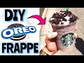 HOW TO MAKE STARBUCKS OREO FRAPPUCCINO Starbucks Secret Menu DIY Starbucks Frappuccino No Coffee