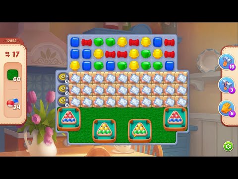 Homescapes Level 12852 No Boosters Gameplay #Bubunka