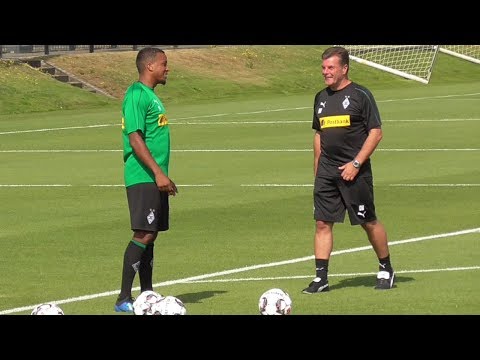 Alassane Pléa startet bei VFL Borussia Mönchengladbach / Gladbach - Training | 17.07.2018