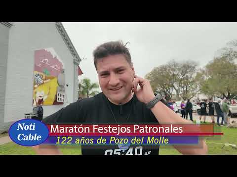 Entrevista en la Maratón de Pozo del Molle, Festejos Patronales