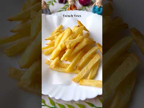 Extra Crispy French Fries at Home | Boiled & Double Fried Perfect Fries 🍟 #shorts