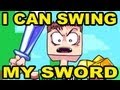I CAN SWING MY SWORD! - Minecraft Song 