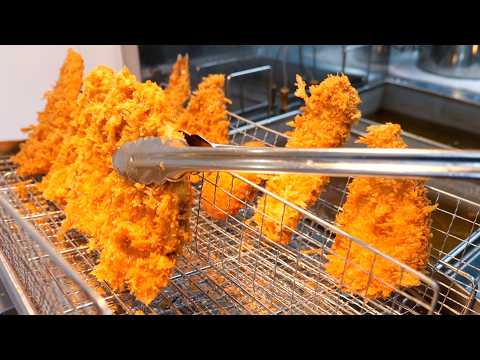 黄金色に輝く極上の一枚！京都の人気とんかつ店に完全密着