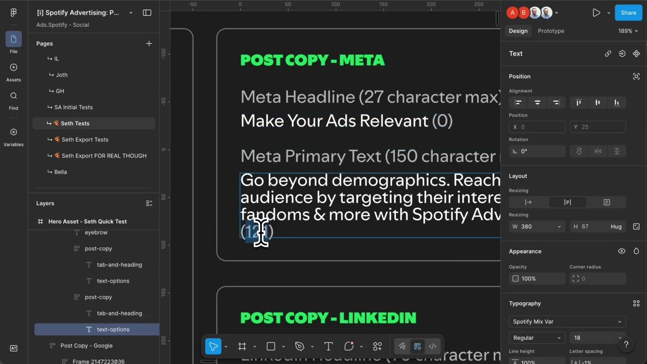 Video thumbnail for Figma Ad Copy Character Counter