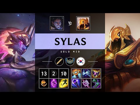 Sylas Mid vs Azir: Legendary - KR Challenger Patch 14.23