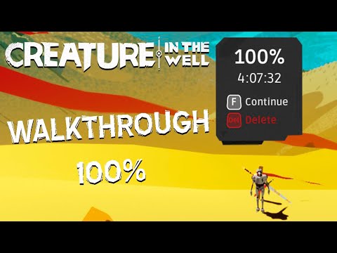 Creature in the Well — Walkthrough 100%