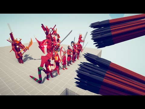 DYNASTY DLC Team vs EVERY GOD - Totally Accurate Battle Simulator TABS