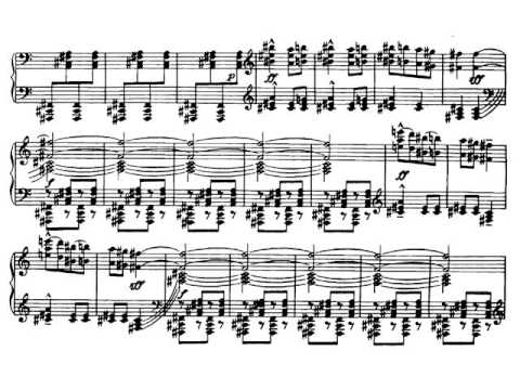 Bartók:  Allegro Barbaro (Sz. 49). 1911. Estilo: primitivismo. Piano. Partitura. Audición.