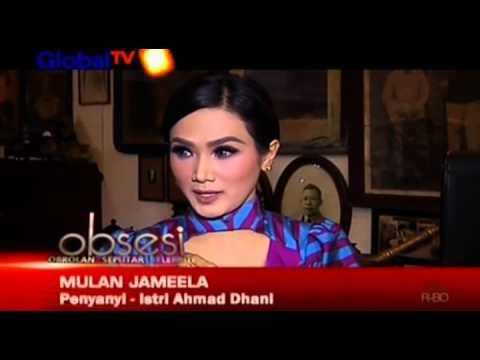 Kemesraan Ahmad Dhani & Mulan Jameela