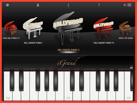 iGrand New Piano Soundpack 2 Demo for iPad