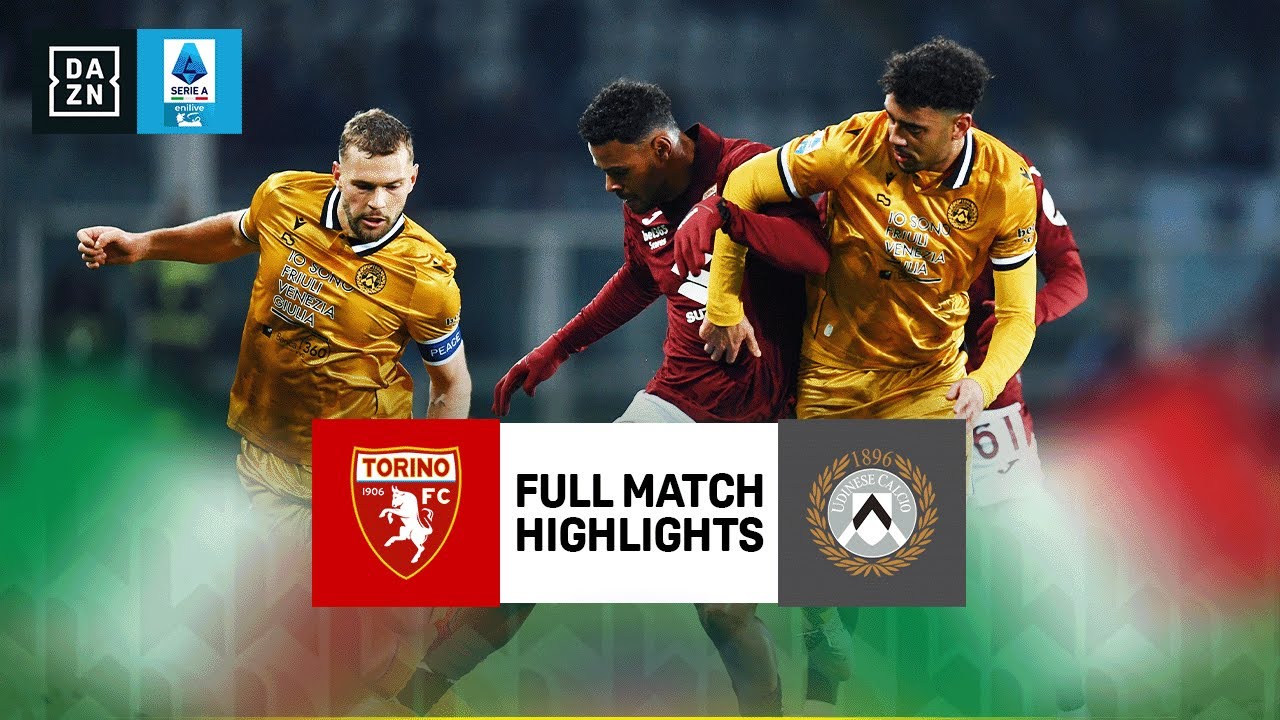Torino vs Udinese | Lega Serie A Highlights | Matchweek 19 | 2025-2026