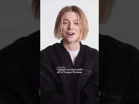 #HunterSchafer Reveals her favourite Jules look in #Euphoria #shorts