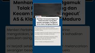 Venezuela Menolak Kehadiran Pasukan Asing, Kecam Serangan Besar AS: Langgar Piagam PBB