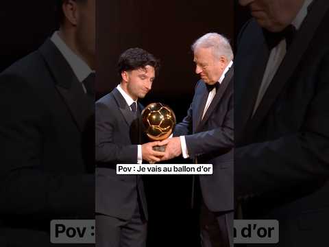 Je vais au ballon d’or 🥳